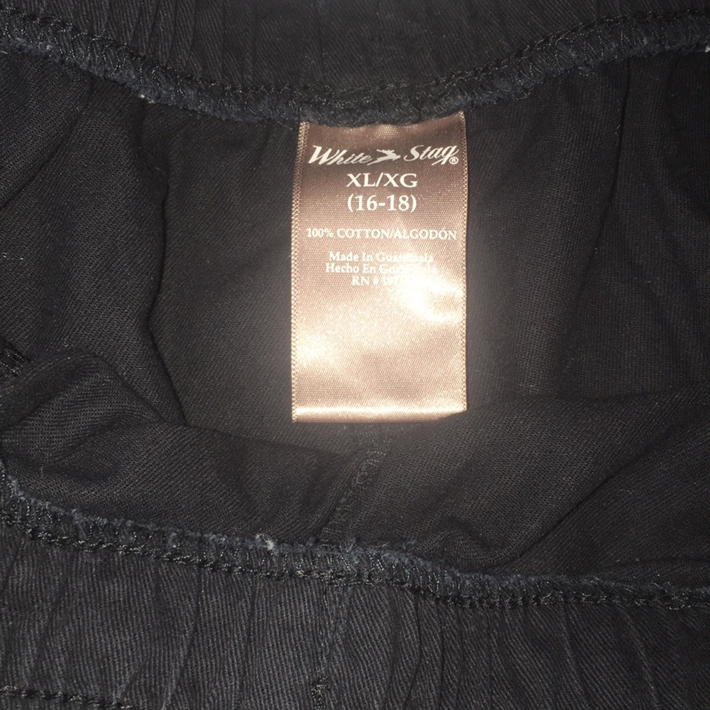 White Stag XL (16-18) Black Pants - Picture 3 of 7